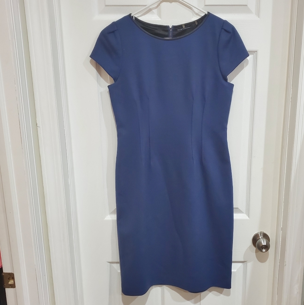 Elie Tahari Blue Dress Size 8
